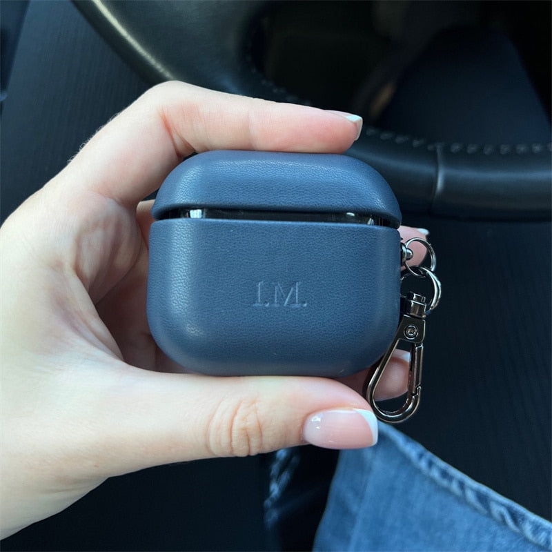 Case AirPod - Couro Liso