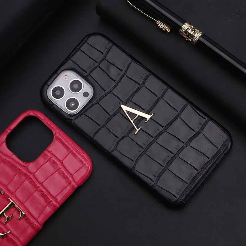 Case Gold - Crocodilo