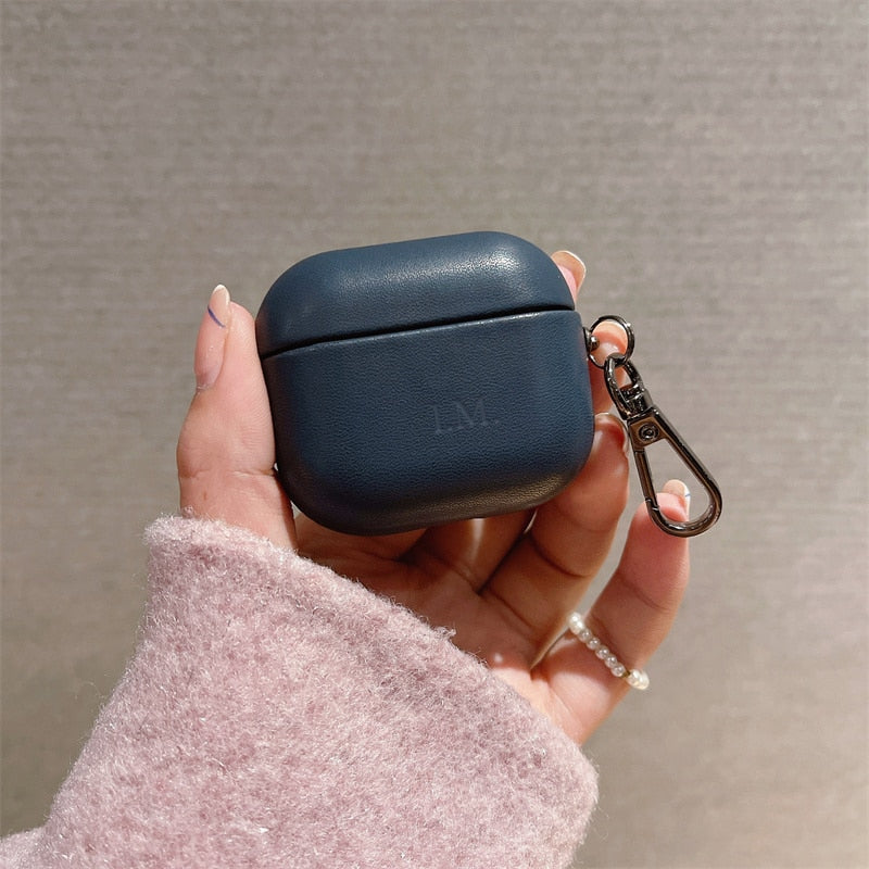 Case AirPod - Couro Liso