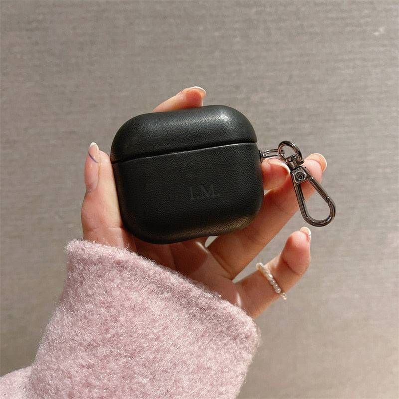 Case AirPod - Couro Liso