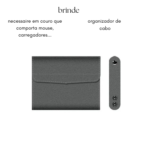 Bolsa Smart PRO + Brinde: Necessaire em couro